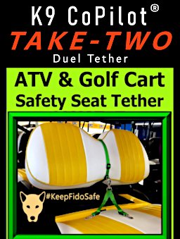 K9 CoPilot® TAKE TWO Safety Belt w/ Detachable Tether image 0